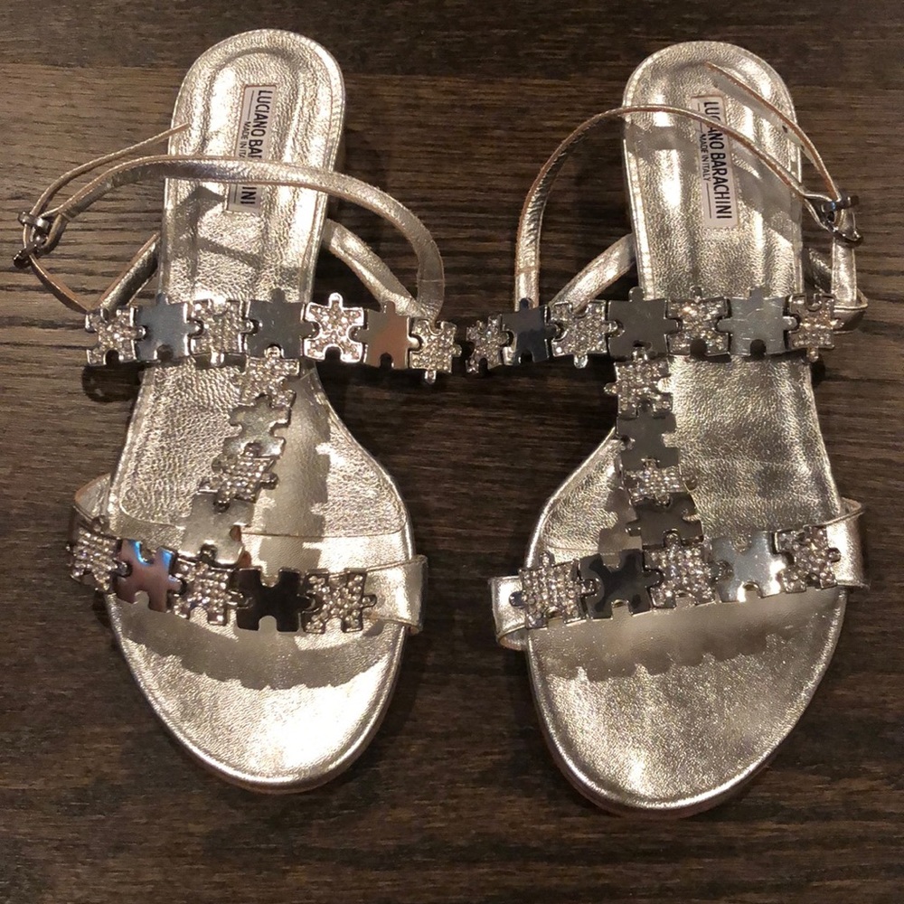 Brand new Luciano Barachini sandals
